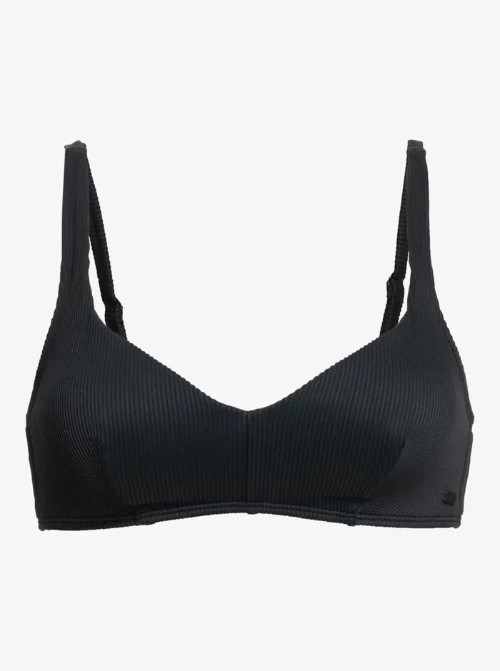 Roxy Bikini Tops Love The Sun Ray Bikini Top Anthracite 8211 Womens