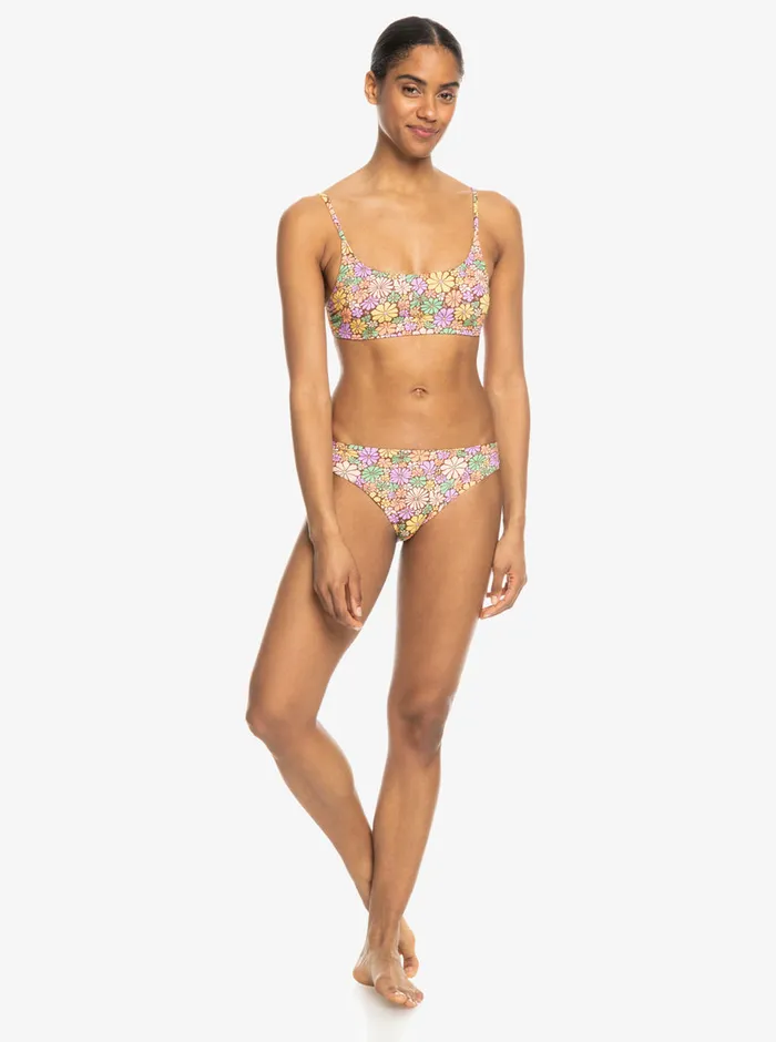 Roxy Bikinis All About Sol Bralette Bikini Top Root Beer All About Sol Mini 8211 Womens