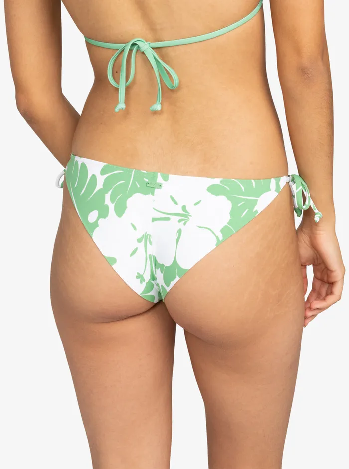 Roxy Bikinis OG Cheeky Tie Side Bikini Bottoms Zephyr Green Og Roxy Small 8211 Womens