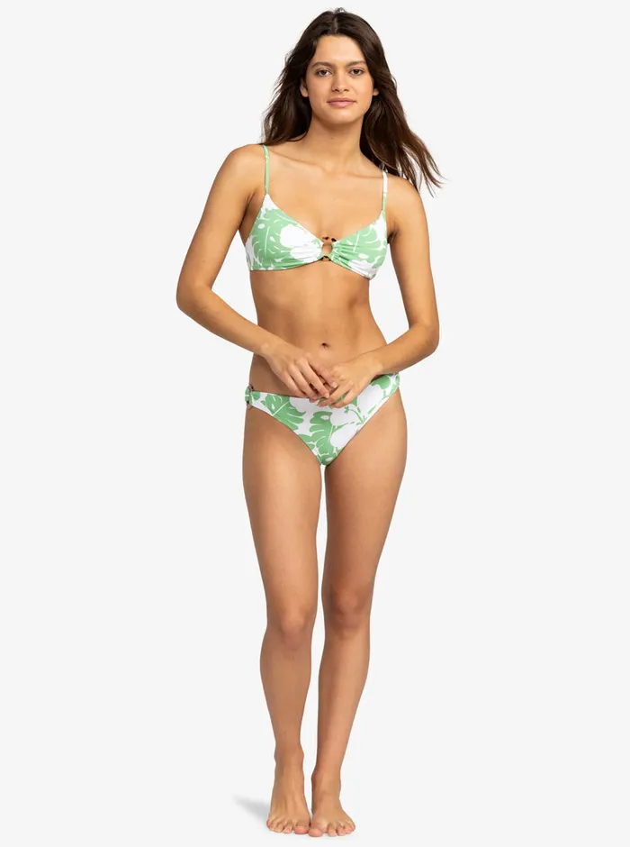 Roxy Bikinis OG Fixed Triangle Bikini Top Zephyr Green Og Roxy Small 8211 Womens