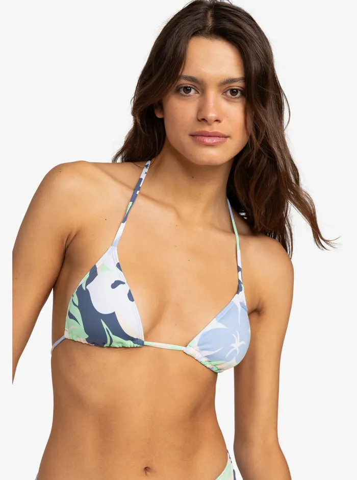Roxy Bikinis Printed Beach Classics Mini Tiki Tri Bikini Top Vintage Indigo Archive Roxy 8211 Womens Roxy Bikinis Printed Beach Classics Mini Tiki Tri Bikini Top Vintage Indigo Archive Roxy 8211 Womens