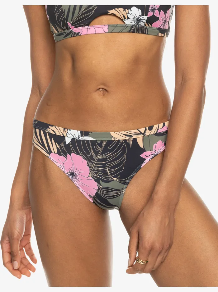 Roxy Bikinis Pro Hipster Bikini Bottoms Anthracite Classic Pro Surf 8211 Womens