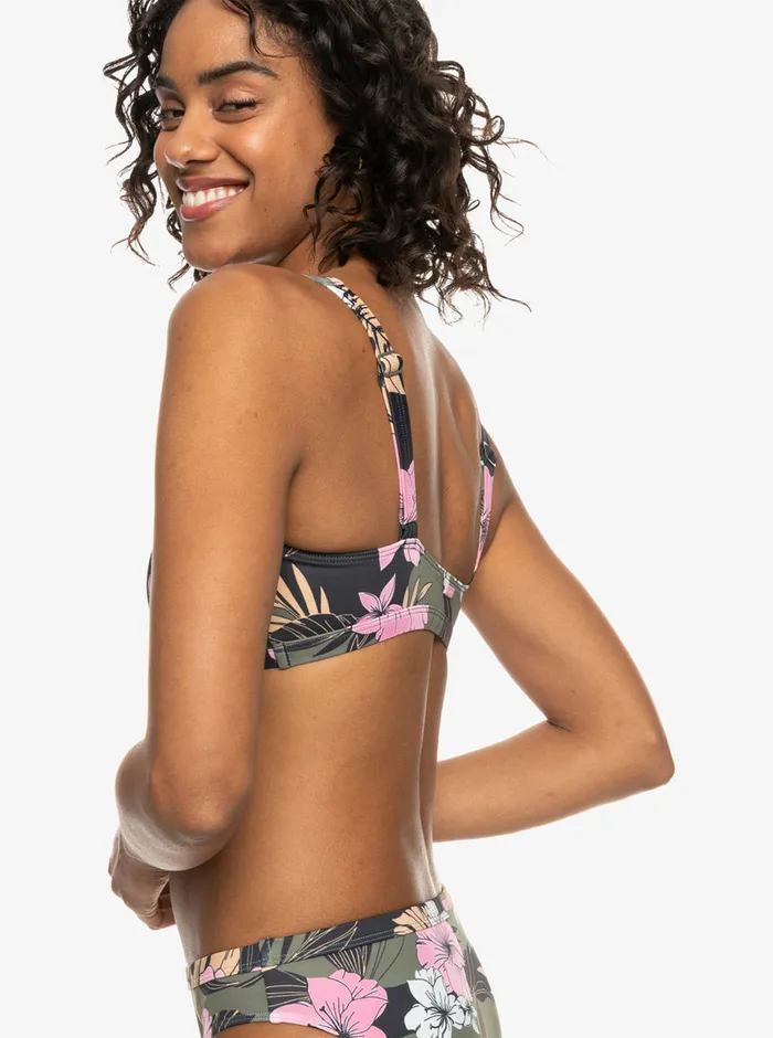 Roxy Bikinis Pro The Tilt Shift Bra Bikini Top Anthracite Classic Pro Surf 8211 Womens
