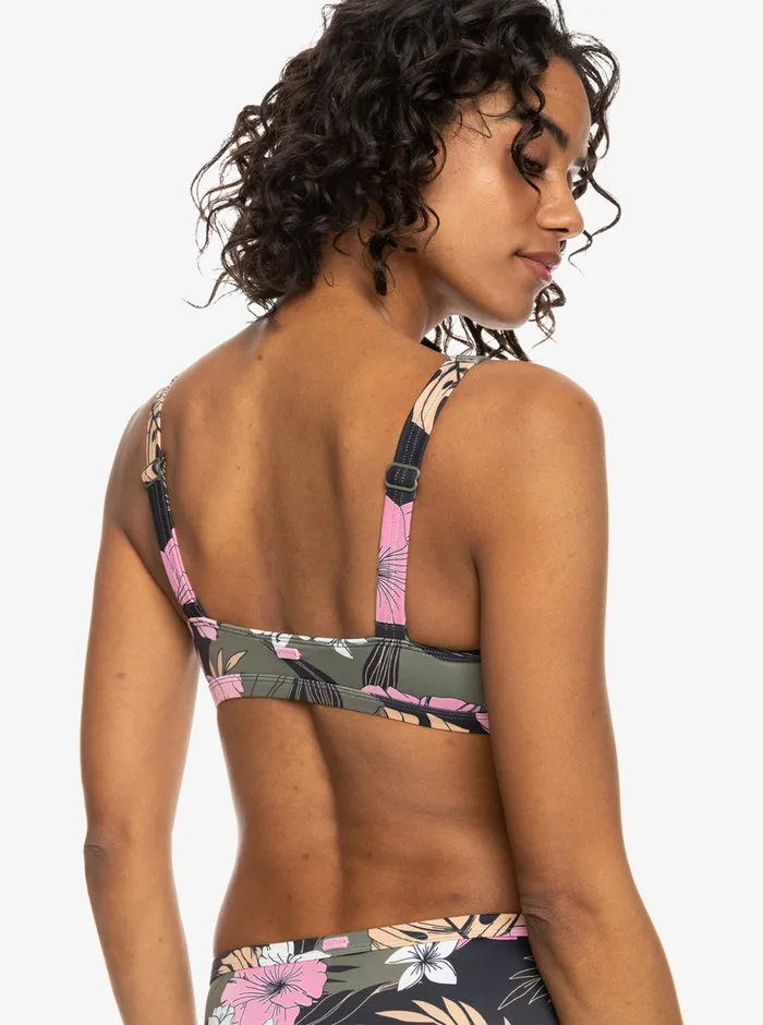 Roxy Bikinis Pro The Tilt Shift Bra Bikini Top Anthracite Classic Pro Surf 8211 Womens