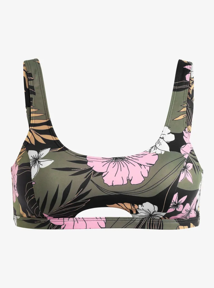 Roxy Bikinis Pro The Tilt Shift Bra Bikini Top Anthracite Classic Pro Surf 8211 Womens