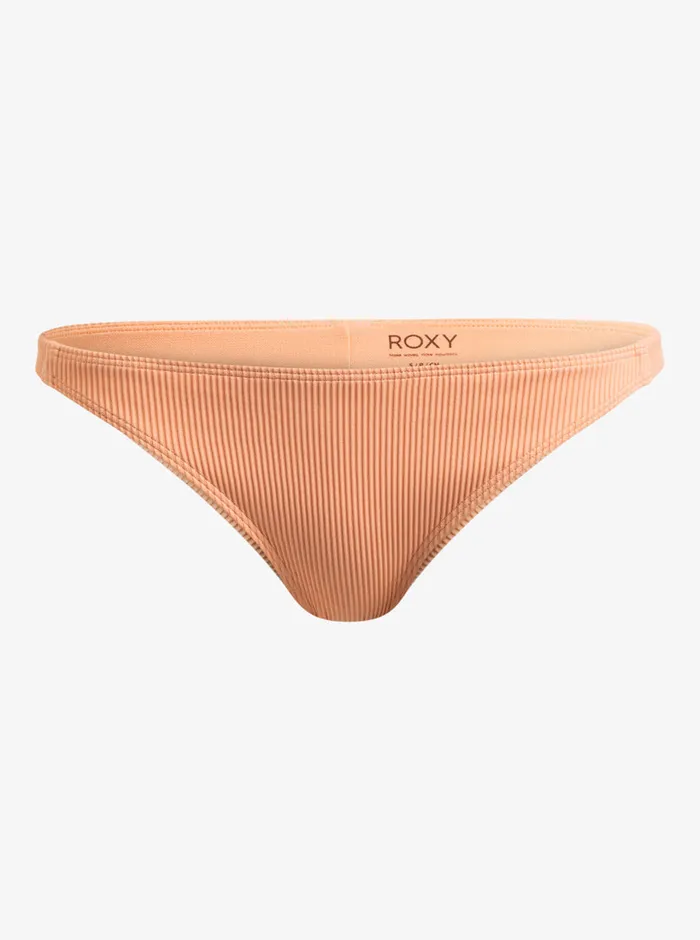 Roxy Bikinis Rib Love The Goofy Bikini Bottoms Salmon 8211 Womens