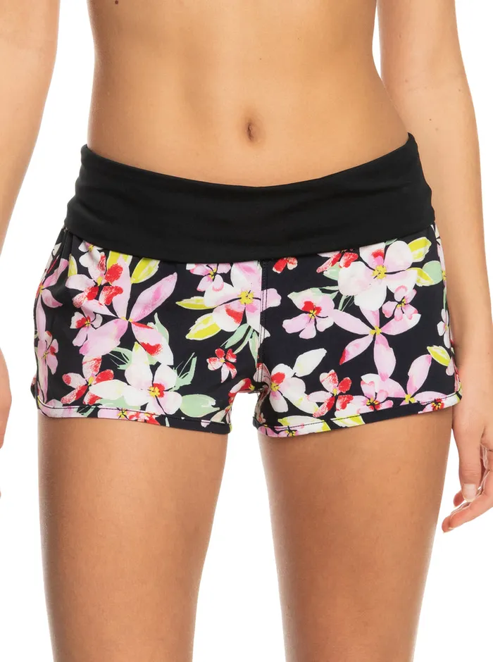 Roxy Boardshorts Endless Summer Printed Boardshorts Anthracite New Life 8211 Womens Roxy Boardshorts Endless Summer Printed Boardshorts Anthracite New Life 8211 Womens