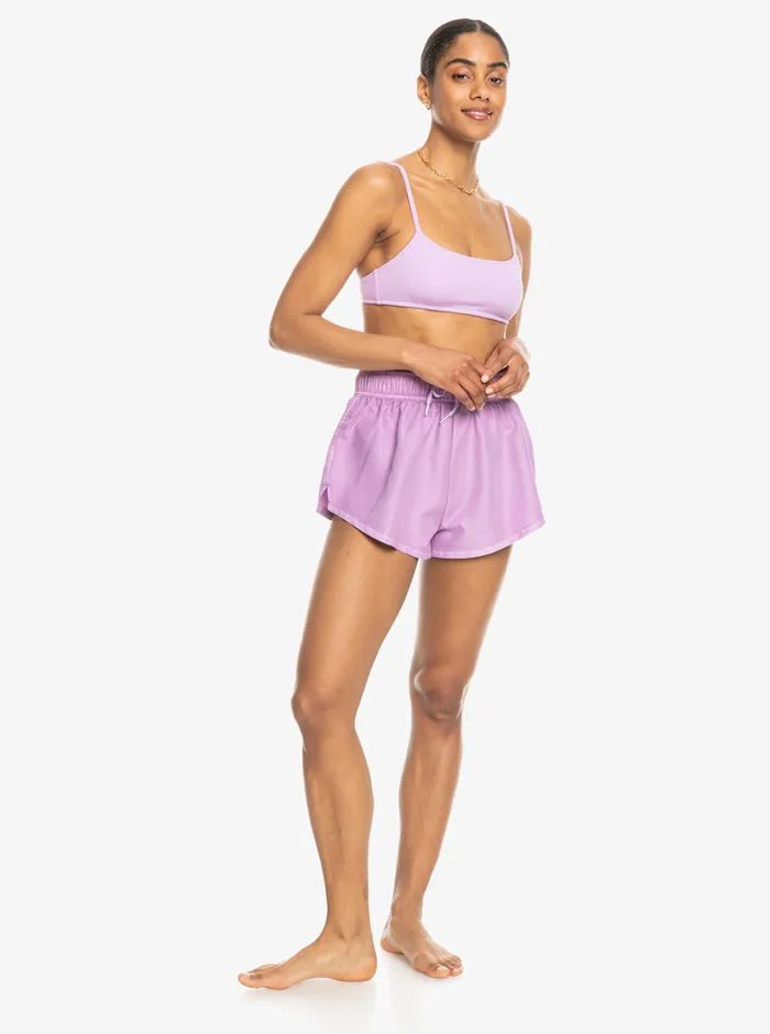 Roxy Boardshorts No Bad Waves Boardshorts Crocus Petal 8211 Womens