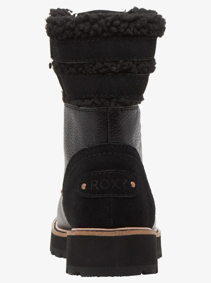 Roxy Boots Brandi LaceUp Boots Black 8211 Womens