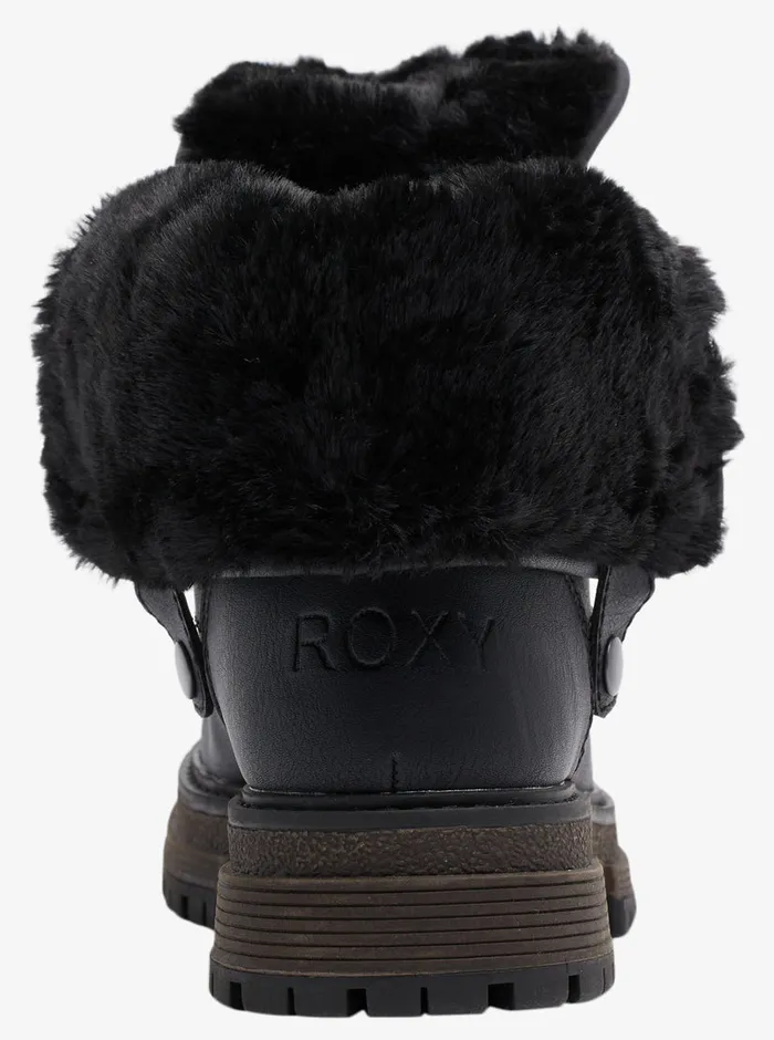 Roxy Boots Bruna LaceUp Boots Black 8211 Womens