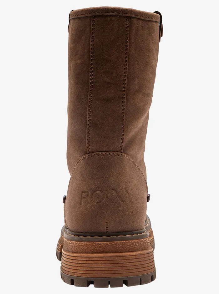 Roxy Boots Bruna LaceUp Boots Chocolate 8211 Womens