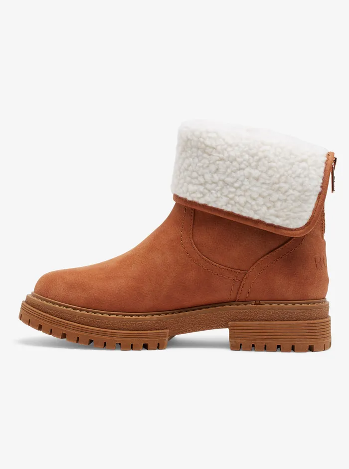 Roxy Boots Fall SlipOn Boots Tan 8211 Womens