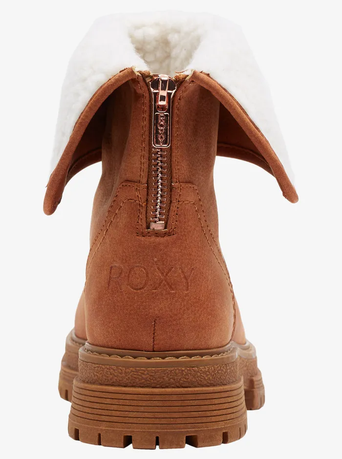 Roxy Boots Fall SlipOn Boots Tan 8211 Womens