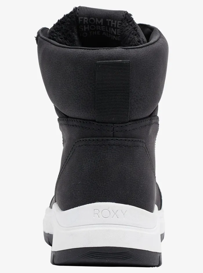 Roxy Boots Karmel LaceUp Boots Black 8211 Womens