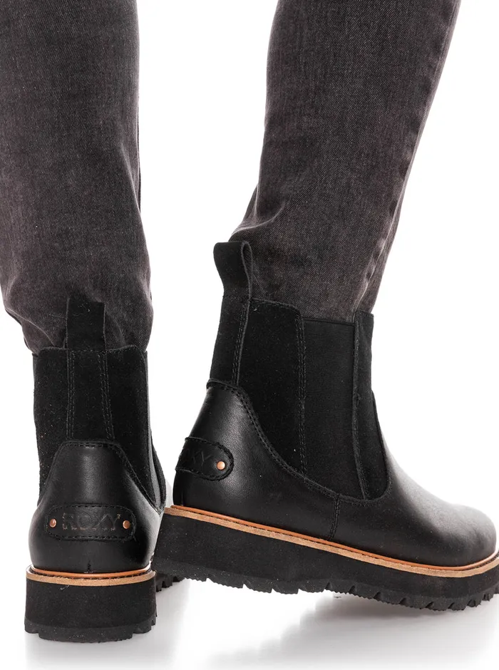 Roxy Boots Marren Chelsea Boots Black 8211 Womens