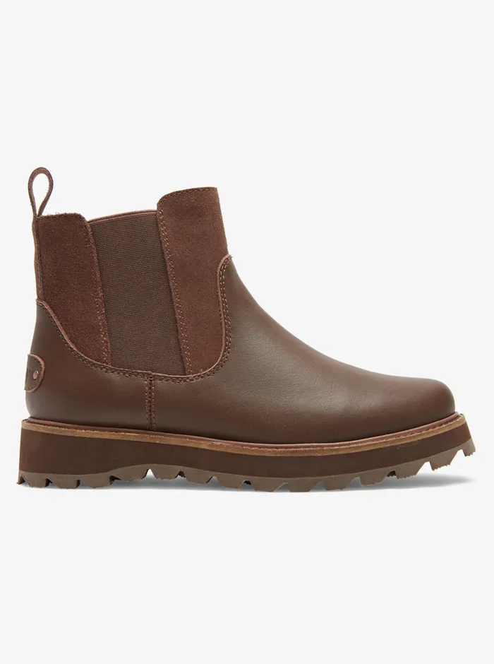 Roxy Boots Marren Chelsea Boots Brown 8211 Womens