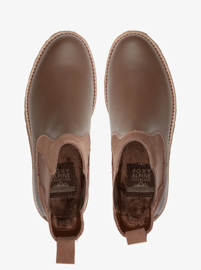 Roxy Boots Marren Chelsea Boots Brown 8211 Womens