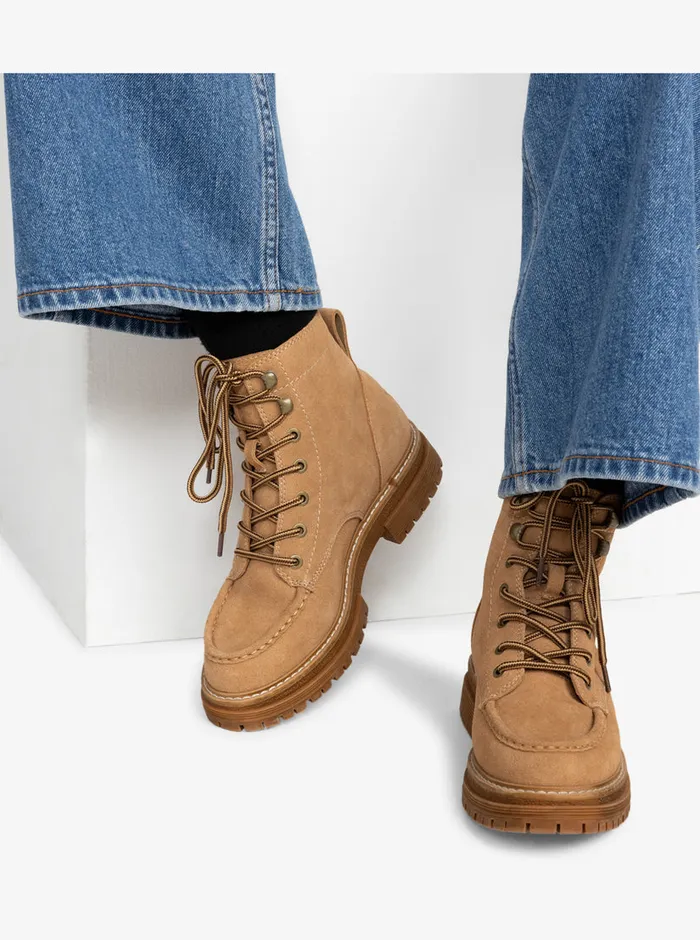 Roxy Boots Work It Boots Tan 8211 Womens