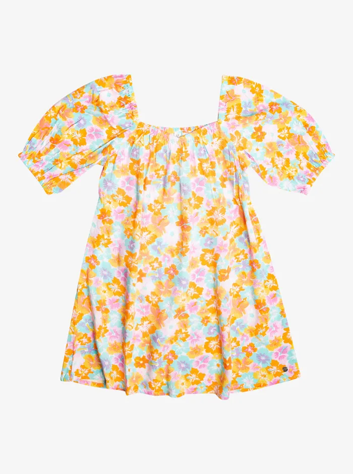 Roxy Dresses and Rompers 416 Running Nights Dress Autumn Sunset Floraya 8211 Girls