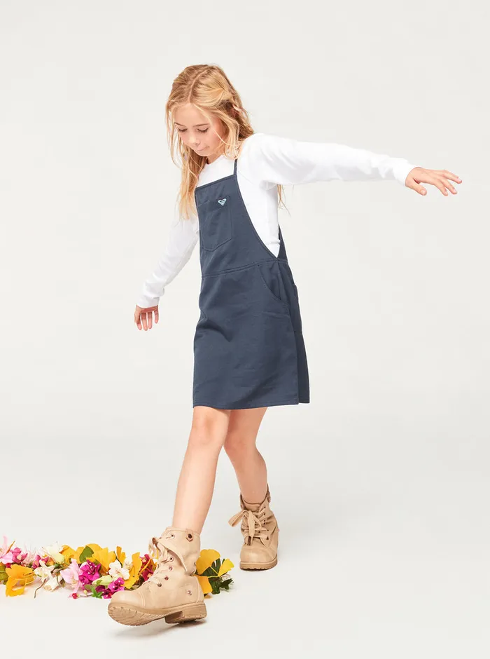 Roxy Dresses and Rompers 416 Sunset Waves Dress Mood Indigo 8211 Girls