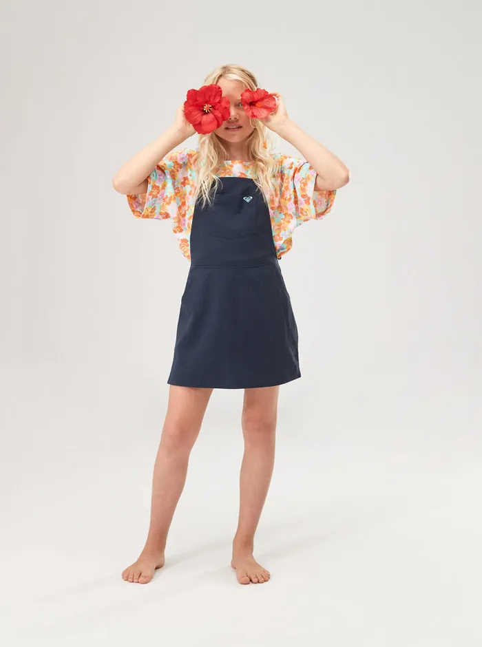 Roxy Dresses and Rompers 416 Sunset Waves Dress Mood Indigo 8211 Girls