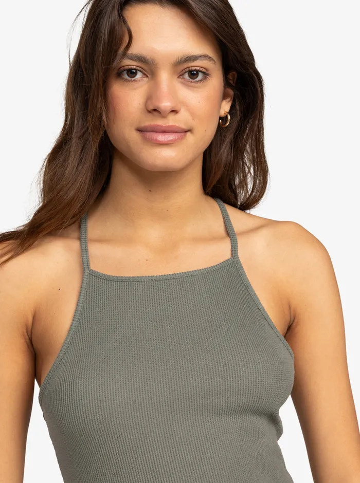 Roxy Dresses Breathe For You Dress Agave Green 8211 Womens