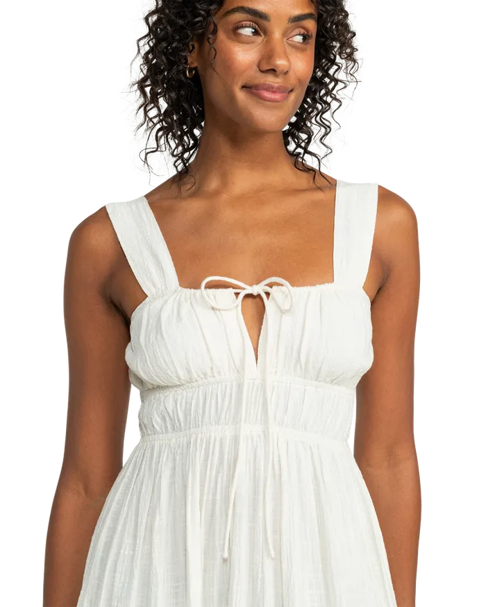 Roxy Dresses Paradise Winds Dress Egret 8211 Womens