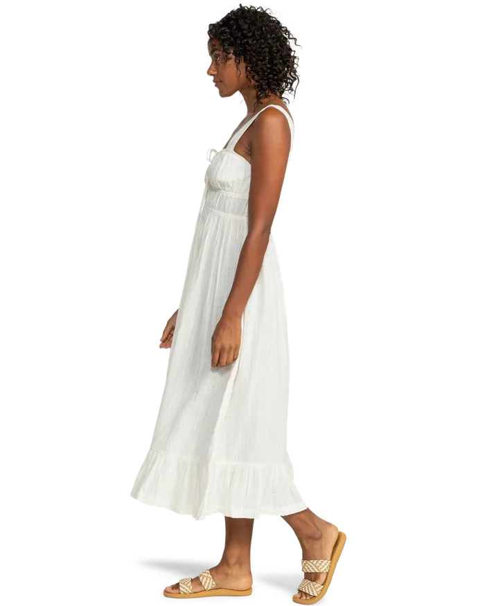 Roxy Dresses Paradise Winds Dress Egret 8211 Womens