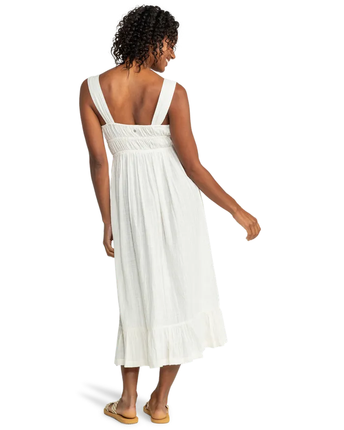 Roxy Dresses Paradise Winds Dress Egret 8211 Womens