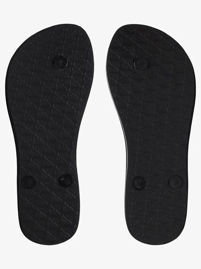 Roxy Flip Flops Azul Basic Sandal Black 3 8211 Womens