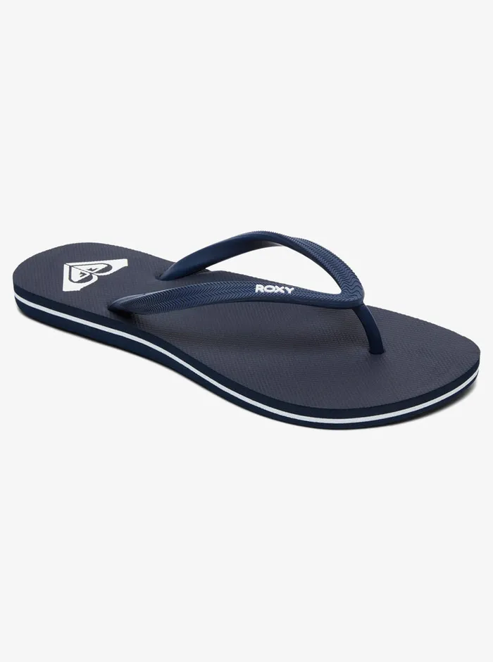 Roxy Flip Flops Azul Basic Sandal Navy 8211 Womens
