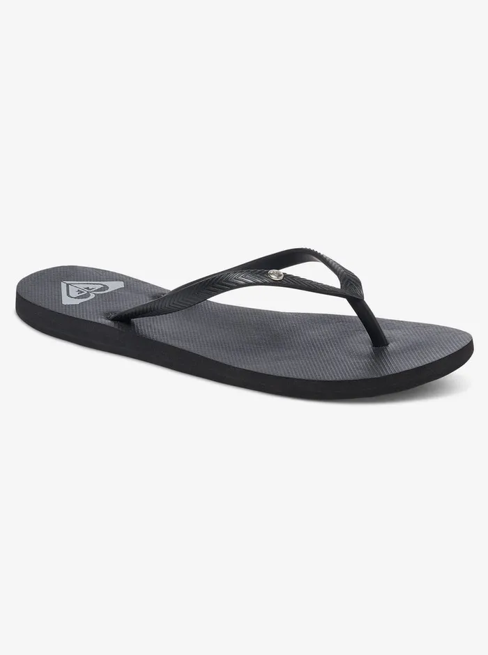 Roxy Flip Flops Bermuda Sandals Black 3 8211 Womens