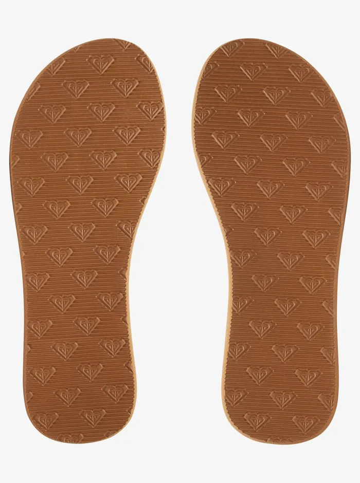 Roxy Flip Flops Costas FlipFlops Black 8211 Womens