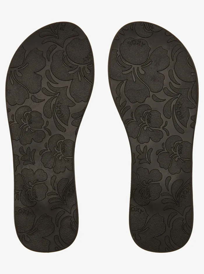 Roxy Flip Flops Costas II FlipFlops Black 3 8211 Womens