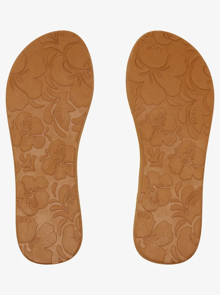 Roxy Flip Flops Costas II FlipFlops Rose Gold 8211 Womens