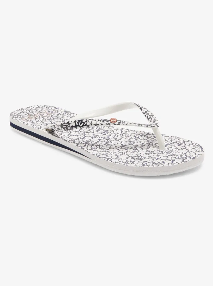 Roxy Flip Flops Portofino FlipFlops Navywhite 8211 Womens