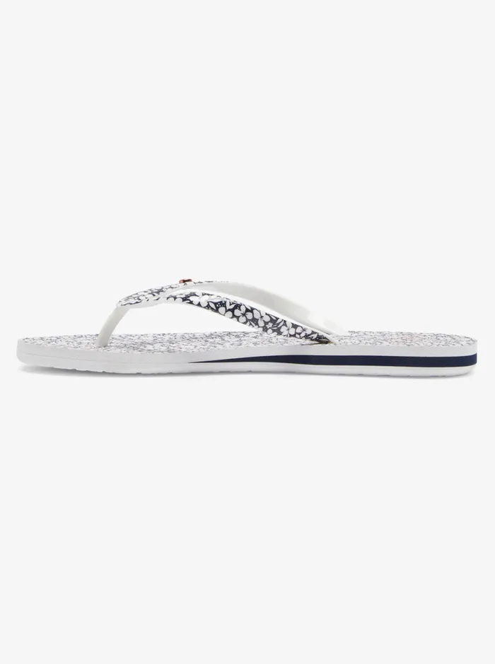 Roxy Flip Flops Portofino FlipFlops Navywhite 8211 Womens