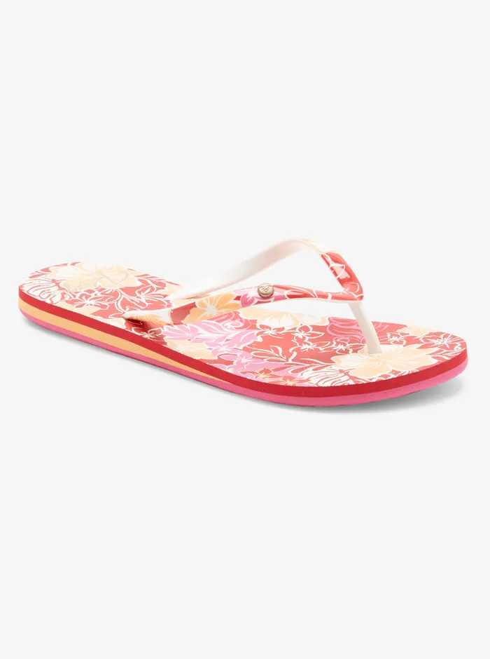 Roxy Flip Flops Portofino FlipFlops True Redyellow 8211 Womens