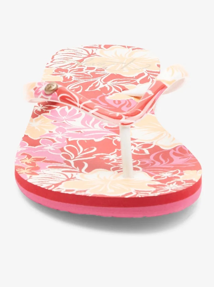 Roxy Flip Flops Portofino FlipFlops True Redyellow 8211 Womens