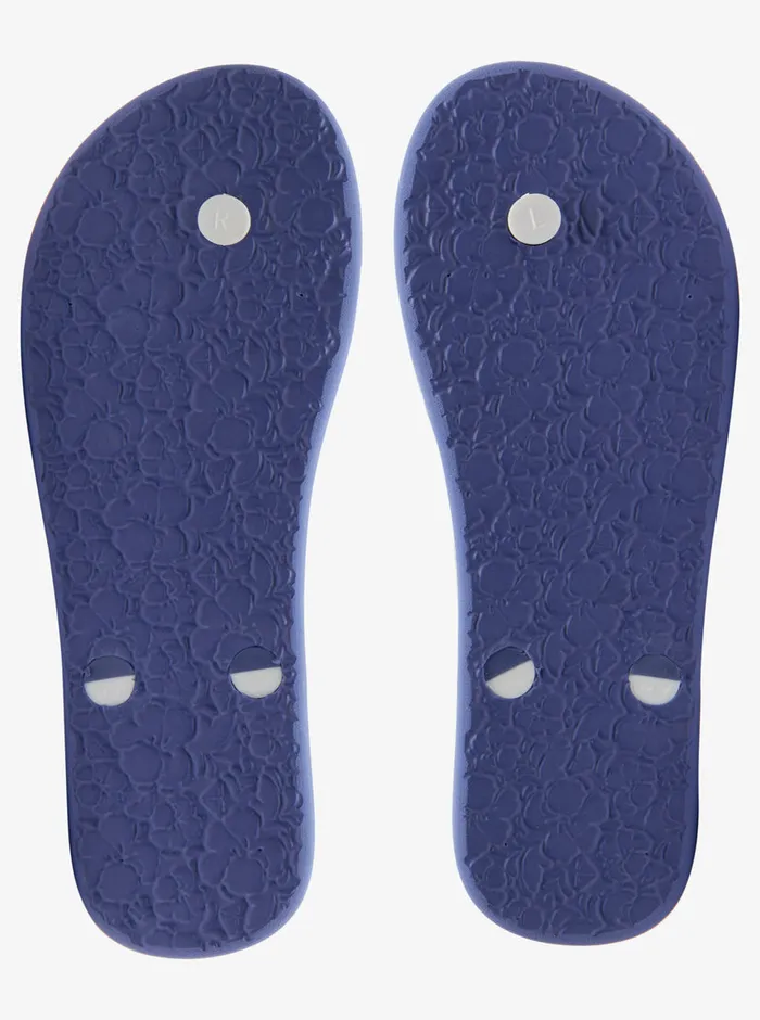 Roxy Flip Flops Tahiti FlipFlops Shady Blueorange 8211 Womens