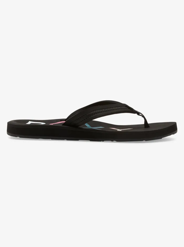 Roxy Flip Flops Vista IV FlipFlops Black 8211 Womens