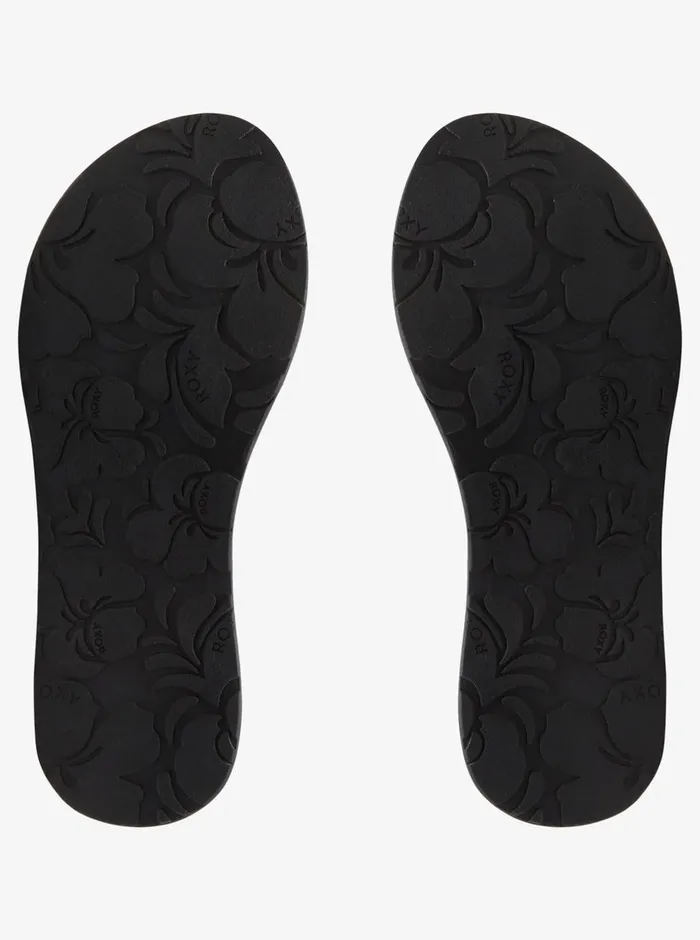 Roxy Flip Flops Vista IV FlipFlops Black 8211 Womens