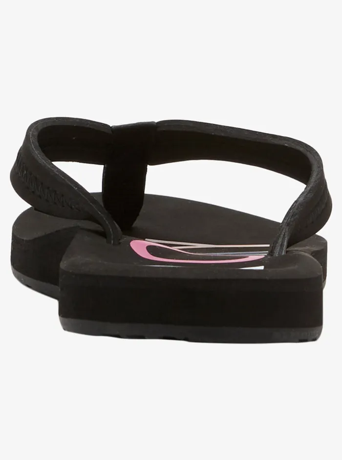 Roxy Flip Flops Vista IV FlipFlops Black 8211 Womens