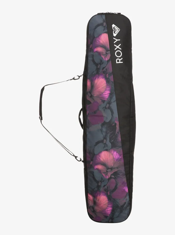 Roxy Handbags 102L Snowboard Sleeve Bag True Black Pansy Pansy 8211 Womens
