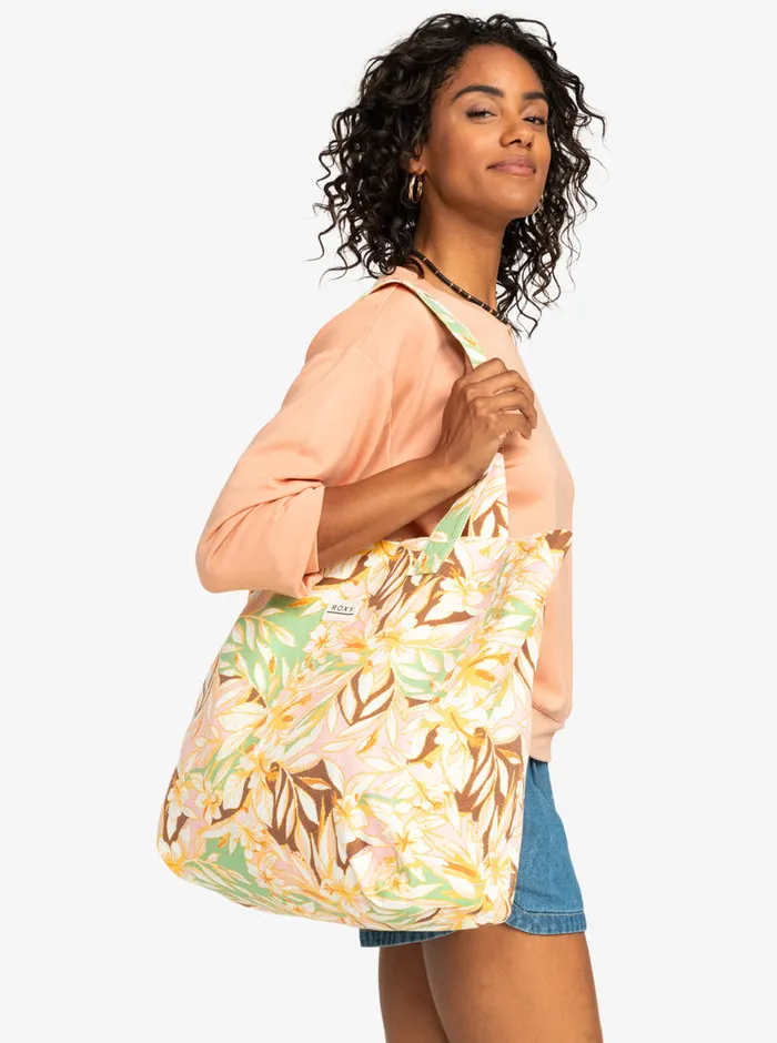 Roxy Handbags Anti Bad Vibes Printed Tote Bag Quiet Green Coast 2 Coast 8211 Womens Roxy Handbags Anti Bad Vibes Printed Tote Bag Quiet Green Coast 2 Coast 8211 Womens