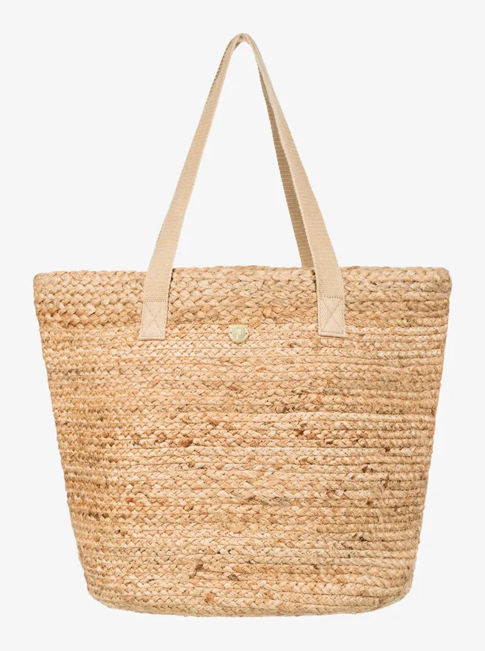 Roxy Handbags Ritual Kiss Beach Bag Natural 8211 Womens