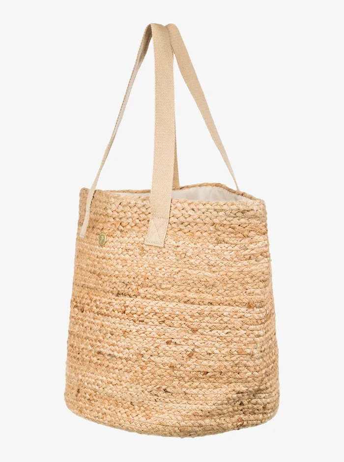 Roxy Handbags Ritual Kiss Beach Bag Natural 8211 Womens