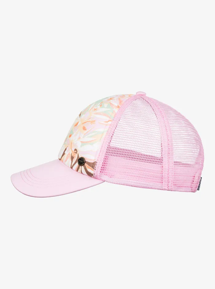 Roxy Hats Beautiful Morning Trucker Hat Quiet Green Coast 2 Coast 8211 Womens