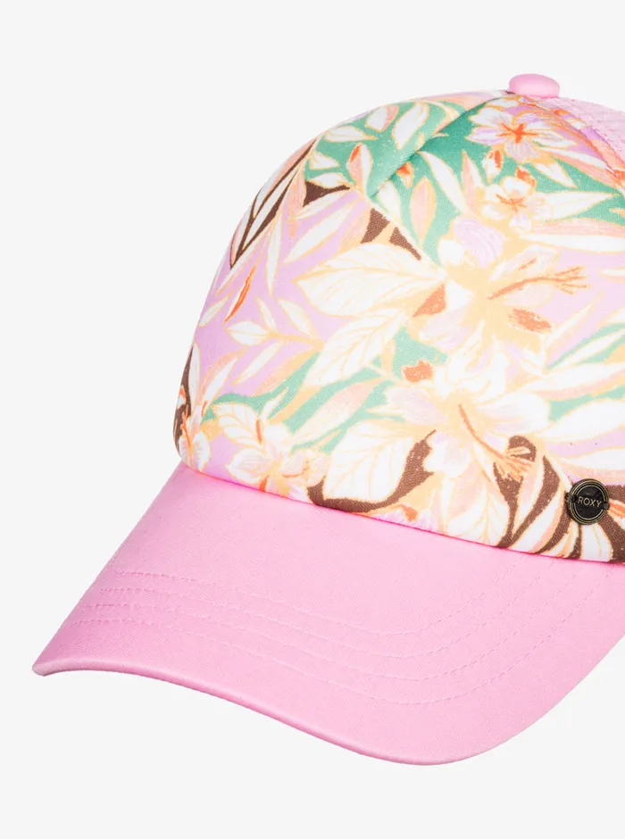 Roxy Hats Beautiful Morning Trucker Hat Quiet Green Coast 2 Coast 8211 Womens