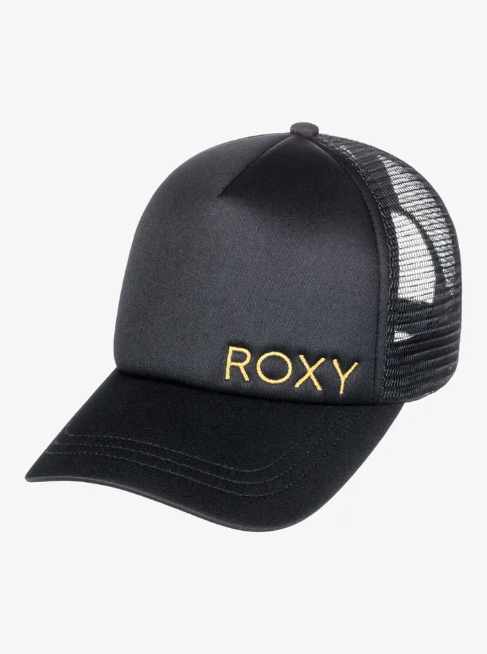 Roxy Hats Finishline Trucker Hat Anthracite 8211 Womens